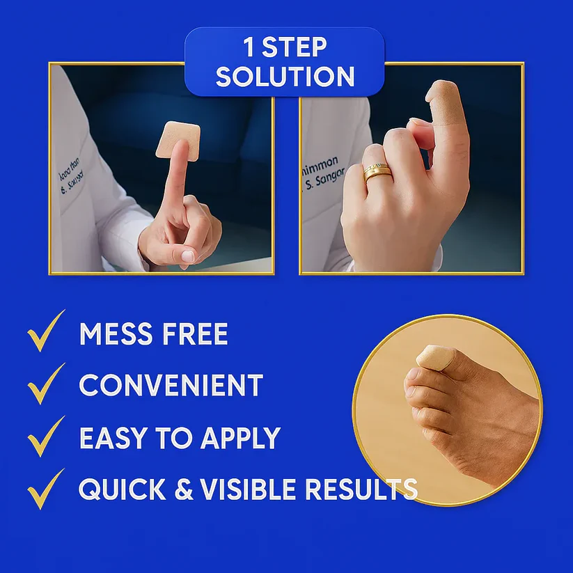 Nails Acting Up? Vaxflite™ Patches Fix the Damage Without the Drama.