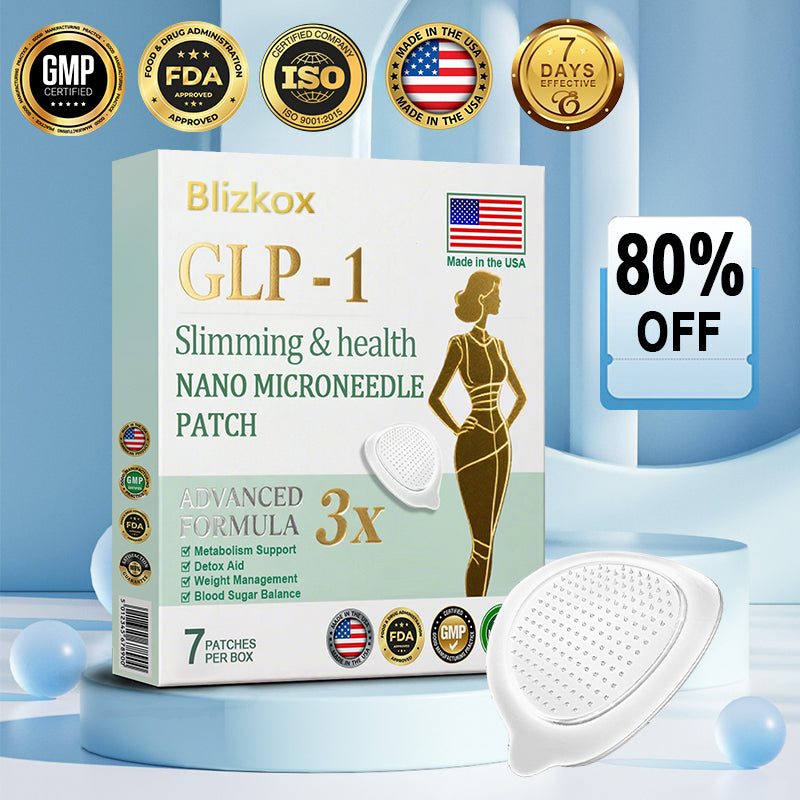 【🔥Last Day Promotion 80% OFF🔥】Blizkox™ Slimming & health NANO MICRONEEDLE PATC👨⚕️(Zero Pain, 24/7 Release | Lose 20lbs FAST | 90% Sugar Drop | )🔥🎁
