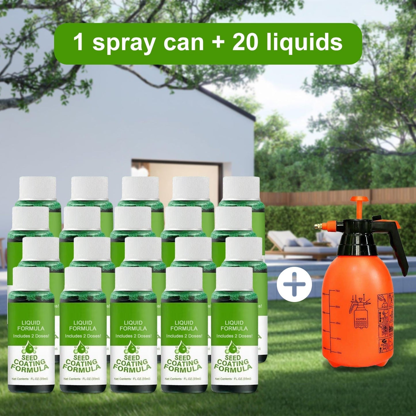 đ„Last Day 73% OFFđ±Hydro Seeding Lawn Solution