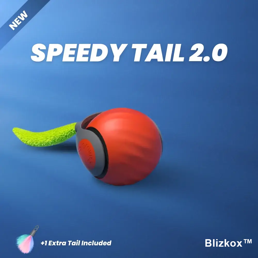 Blizkox™ SPEEDY TAIL 2.0 – Built to Chase. Made to Love. Watch Your Cat Go Wild.