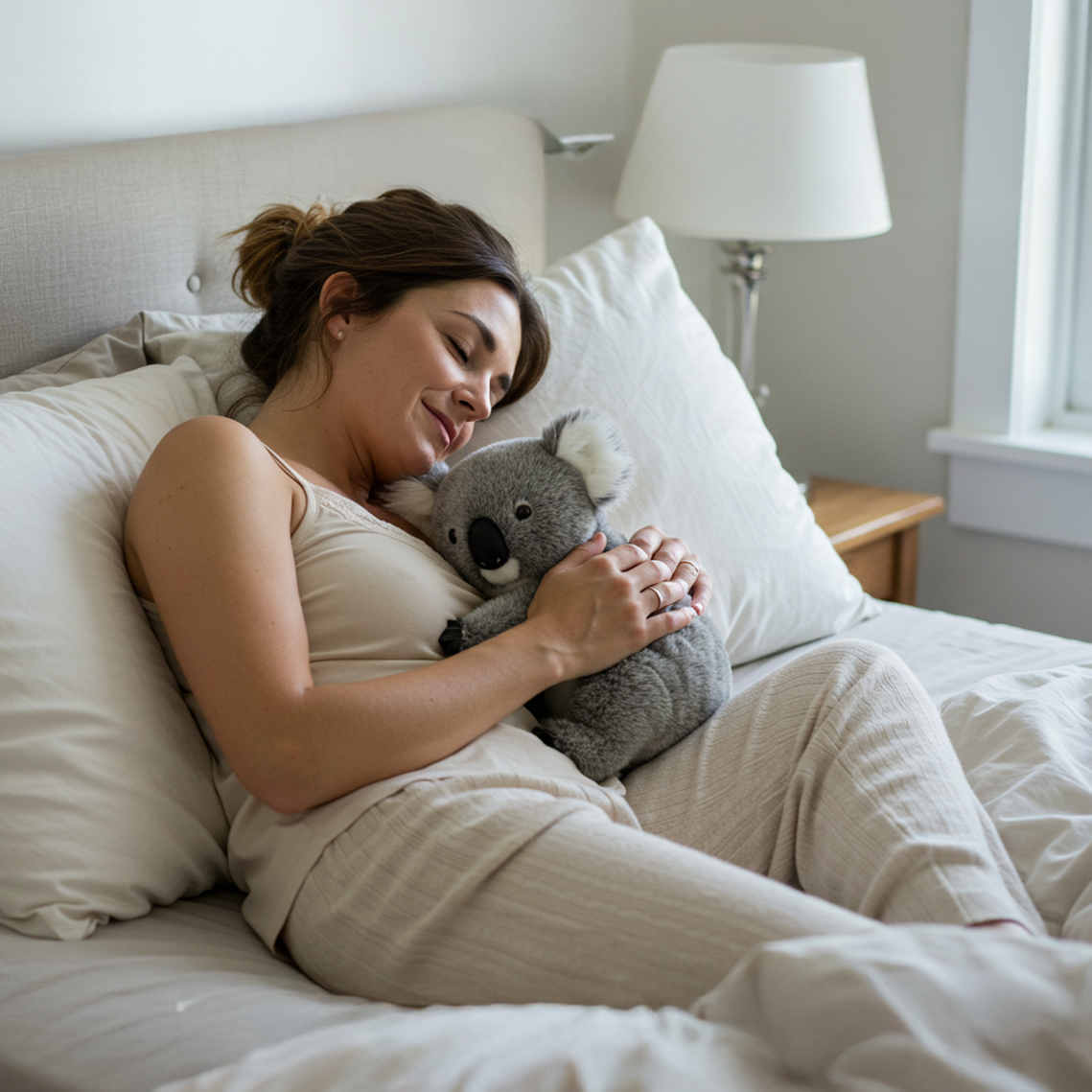 đ¨Koala Plush Toy â Soft Stuffed Animal for Kids, Cuddly Sleep Buddy & Emotional Comfort Gift