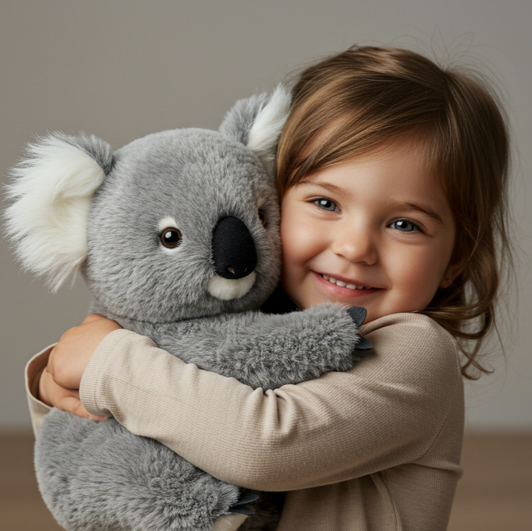 đ¨Koala Plush Toy â Soft Stuffed Animal for Kids, Cuddly Sleep Buddy & Emotional Comfort Gift