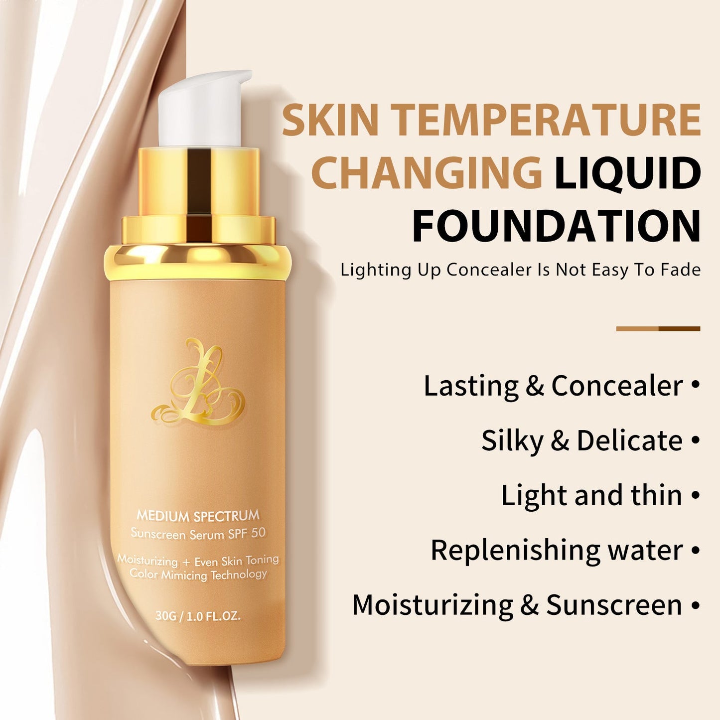 đ„Final 3 Hours: 70% OFFđ„ 4 In 1 Color Changing Foundation