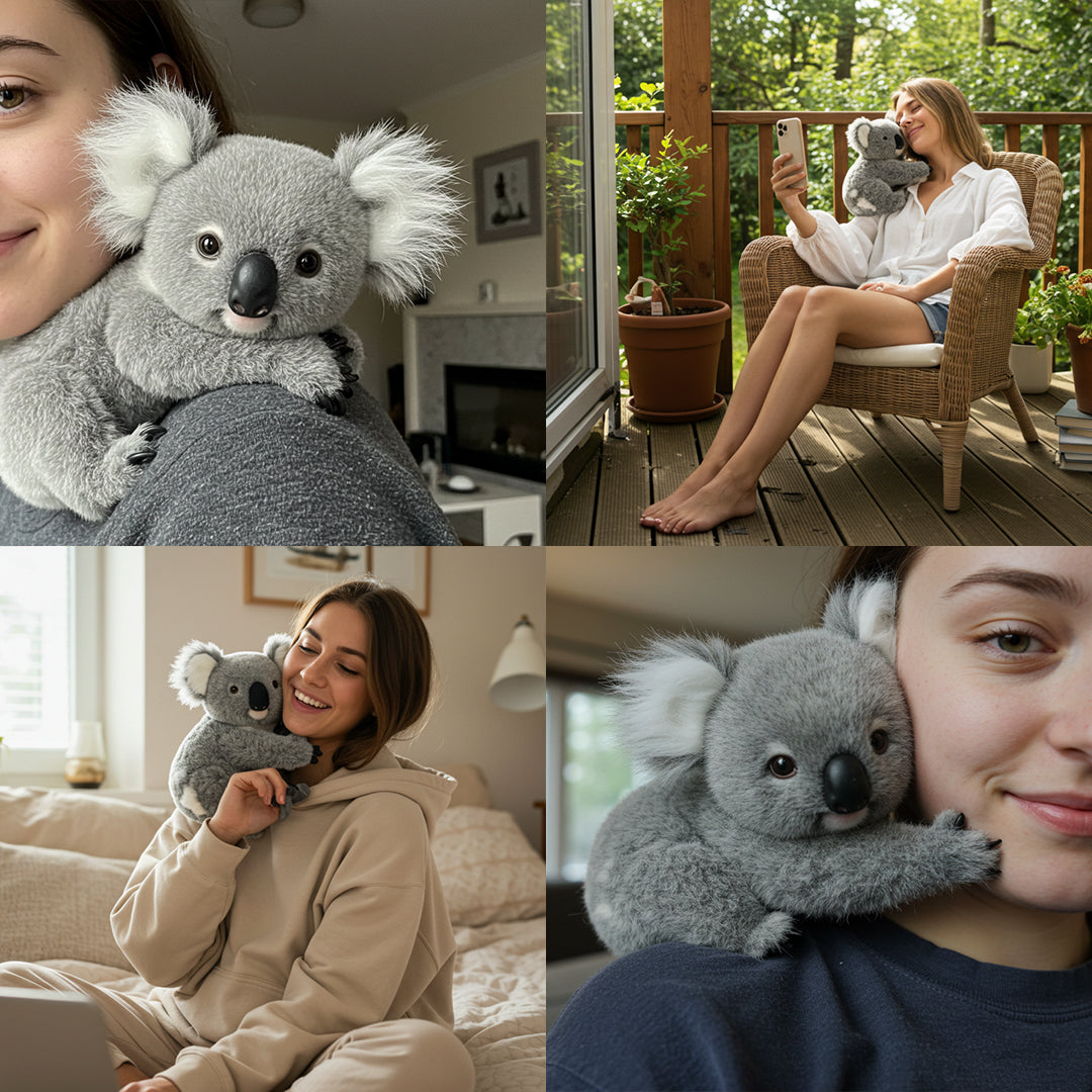 đ¨Koala Plush Toy â Soft Stuffed Animal for Kids, Cuddly Sleep Buddy & Emotional Comfort Gift