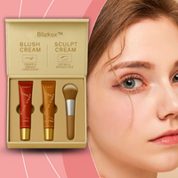Sculpt & Blush Set (include high grade makeup brush)