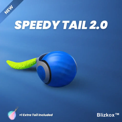 Blizkox™ SPEEDY TAIL 2.0 – Built to Chase. Made to Love. Watch Your Cat Go Wild.