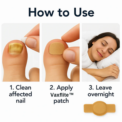 Nails Acting Up? Vaxflite™ Patches Fix the Damage Without the Drama.