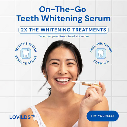 Smile Like You Mean It — LOVILDS™ Whitening Essence Changes Everything