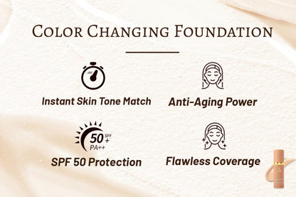 🔥Final 3 Hours: 70% OFF🔥 4 In 1 Color Changing Foundation