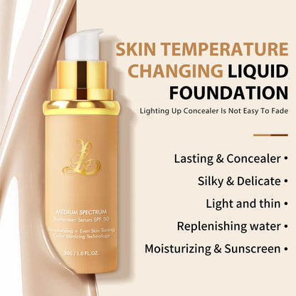 🔥Final 3 Hours: 70% OFF🔥 4 In 1 Color Changing Foundation