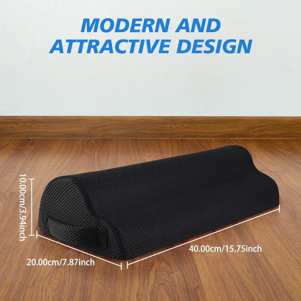 Under Desk Foot Stool – Memory Foam Leg Rest for Home & Office