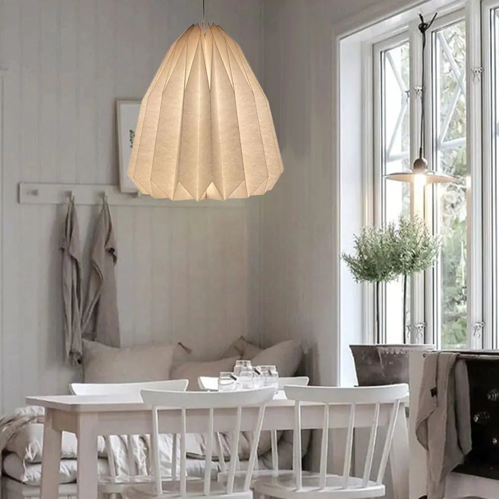 Origami Ceiling Lampshade – Nordic Folding Pendant Light Shade