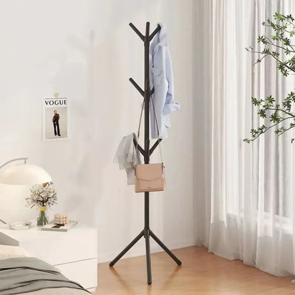 Freestanding Coat Rack with Hooks