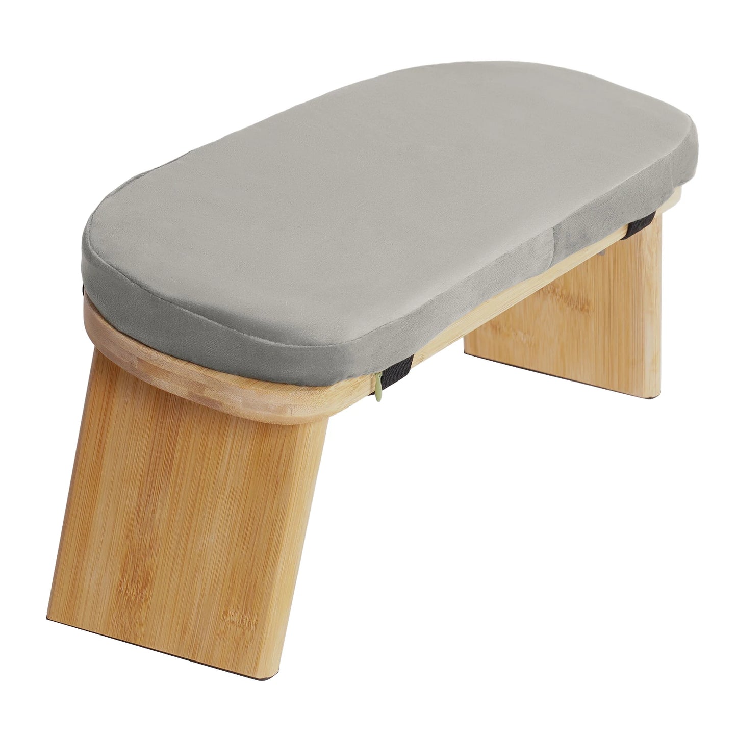 Modern Meditation Stool – Foldable Yoga Bench with Carrying Bag