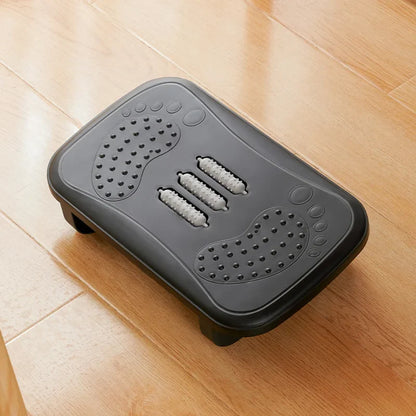 Footrest with Massage Rollers – Ergonomic Foot Stool for Work & Home