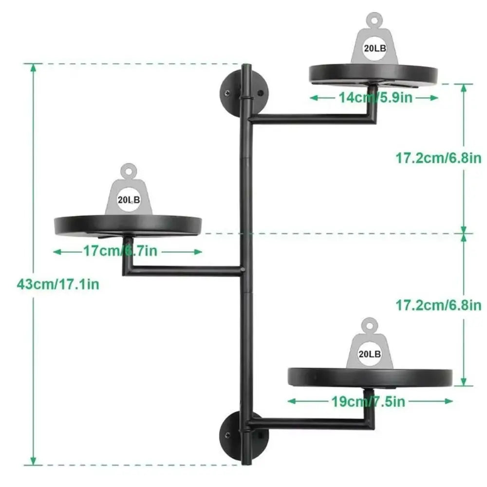 Creative Plant Frame – Rotating Indoor Plant Shelf for Windows & Walls