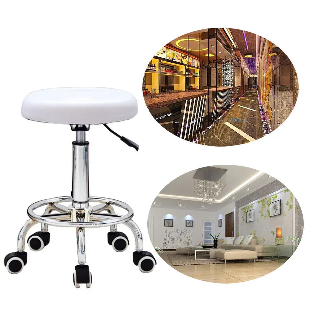 360° Rotating Bar Stool – Adjustable Height Work Chair for Home & Office