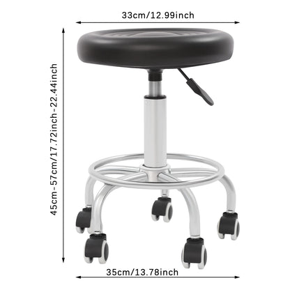 360° Rotating Bar Stool – Adjustable Height Work Chair for Home & Office
