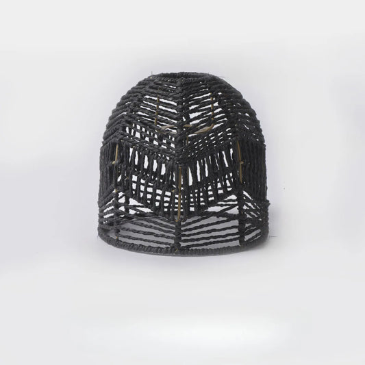 Bamboo Lantern Pendant – Handwoven Rattan Hanging Light Fixture