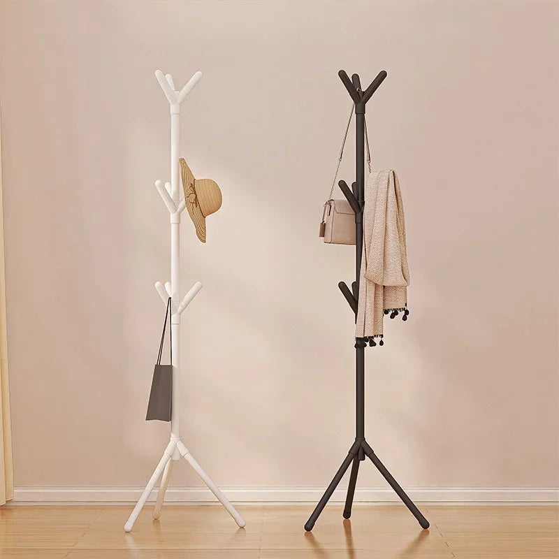 Freestanding Coat Rack with Hooks