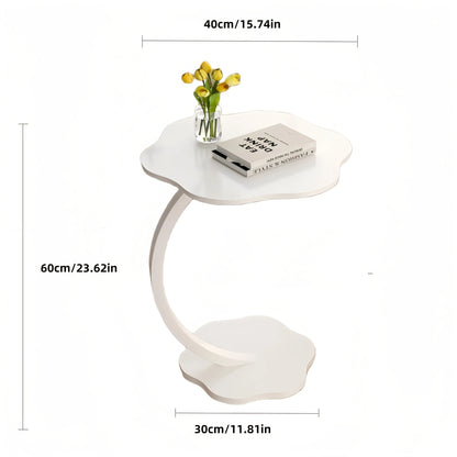 Coffee Tables Light Luxury Side Table Round Flower Bedside Table Bedside Home Study Desk Auxiliary Desk Living Room Furniture