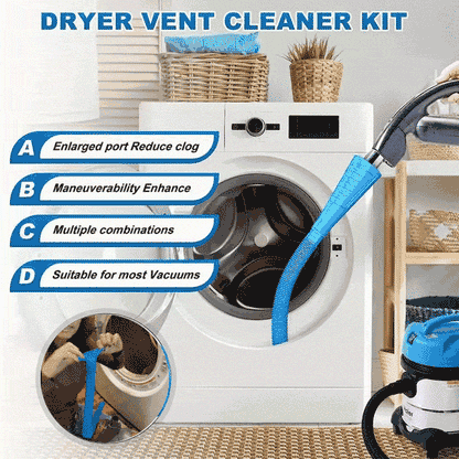 🔥 Ultimate Dryer Vent Cleaner Kit Protect Your Home. Save Energy. Clean in Minutes.